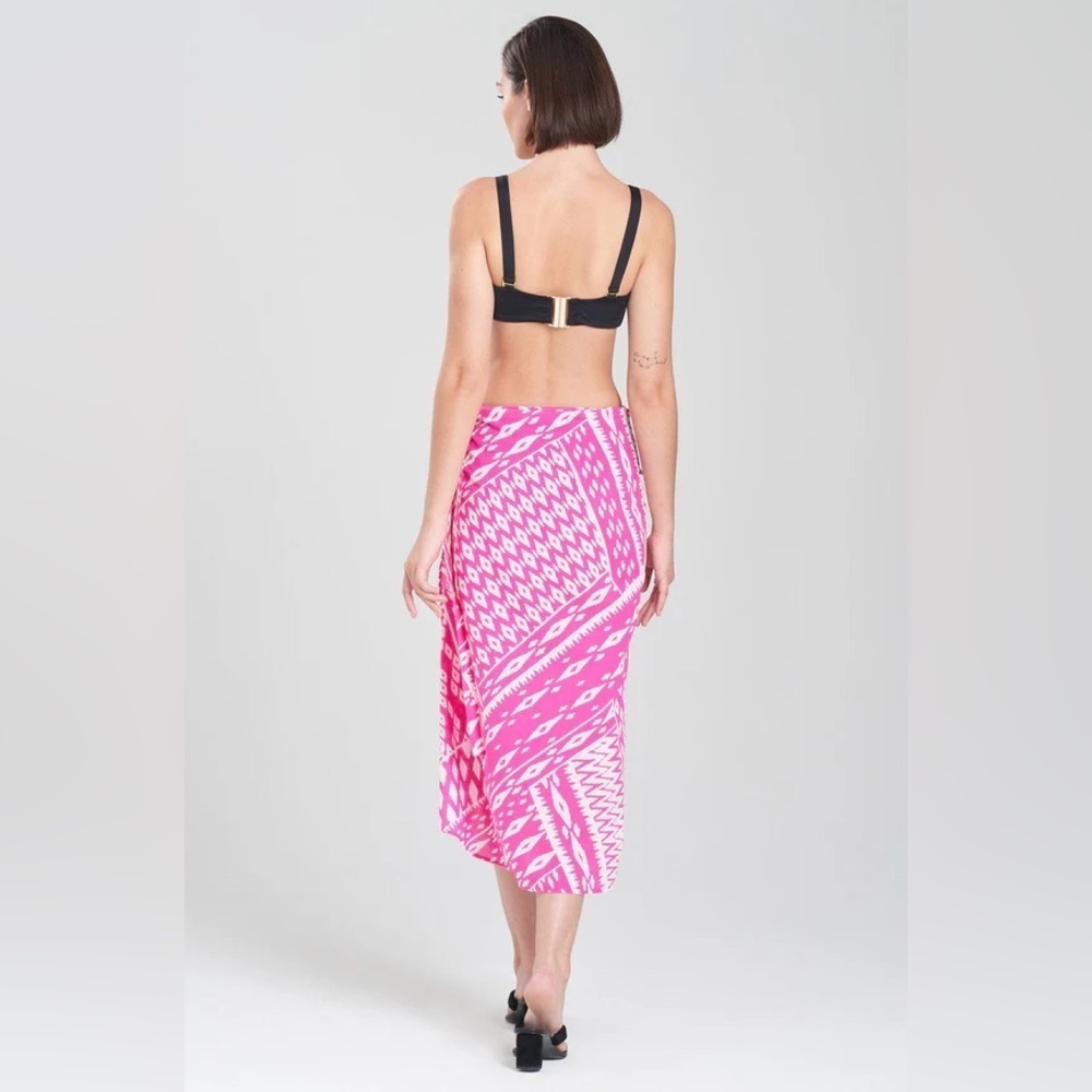 NATORI Chibana Getaway Pareo Swim Cover Skirt NEW* - Picture 2 of 6